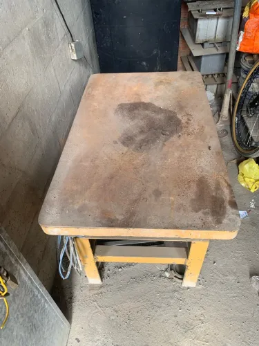 Mesa vibratória de pré moldados