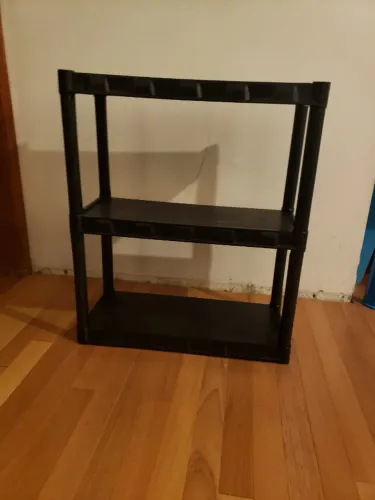 Estante Modular 3 Prateleiras Preta