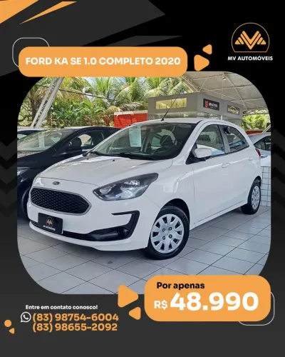 Ford KA 1.0 Se/se Plus Tivct Flex 5P 2020