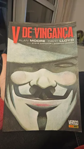 Hq V de Vingança - Alan Moore David Lloyd - capa mole