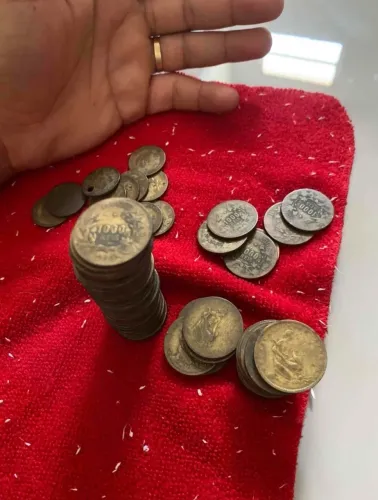 Moedas 1000 reis 1927