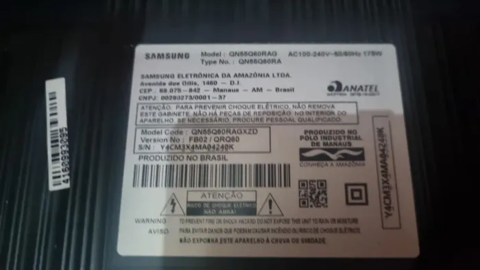 TV SAMSUNG QLED Q60