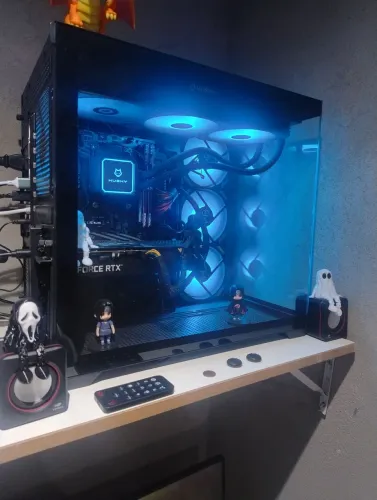 Pc gamer completo com monitor, teclado e mouse