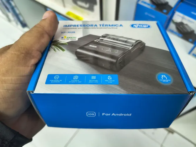 Mini impressora bluetooth térmica