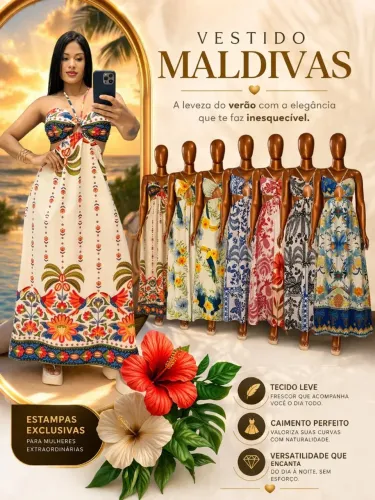 Vestido Maldivas