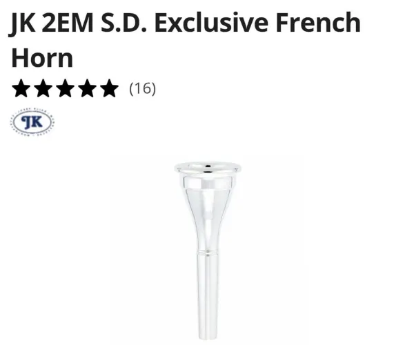 Bocal Trompa JK exclusive  2EM SD 