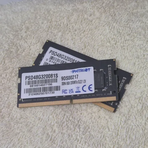 Memória RAM Patriot Signature DDR4 16GB (2X8GB) 3200MHz para Notebook