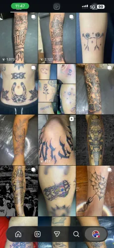 Sou tatuador e Troco tatuagem em celular
