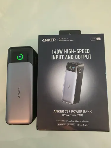 Carregador Portátil Powerbank Anker 737 140w