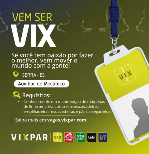 Auxiliar de Mecânico - COM EXPERIÊNCIA