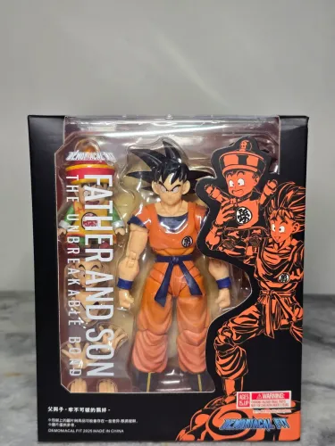 Dragon Ball Z Father and Son Goku e Gohan nuvem voadora Demoniacal Fit DF
