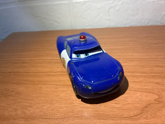 Carros Disney - McQueen Blue police/policial azul Disney store - Filme Cars Pixar
