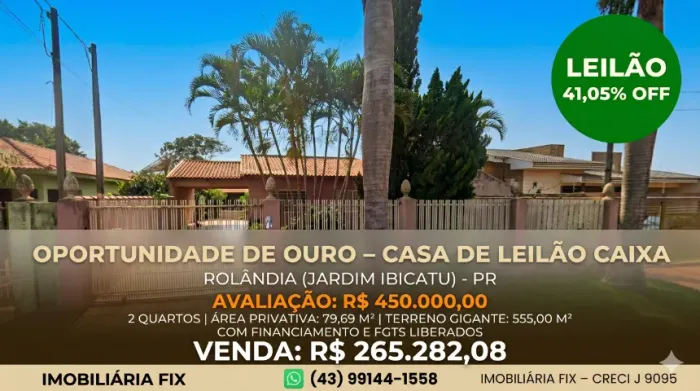 ? Raridade no leilão: lote de 555m² com alto potencial construtivo e excelente desconto!