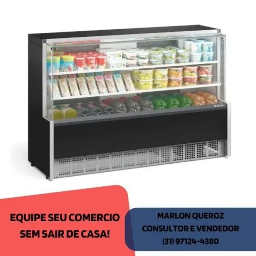 Balcão Expositor Refrigerado 1,75M Gelopar