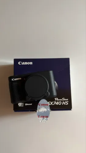 Camera canon Sx740hs- seminova, 2 meses de uso