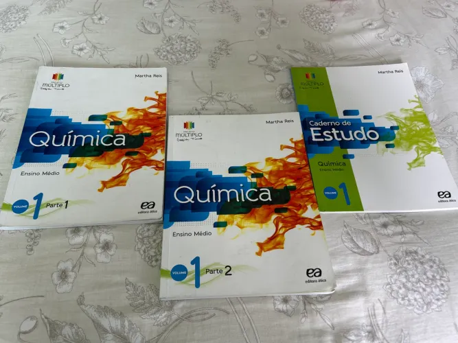 PROJETO MÚLTIPLO- Química Volume 1 Martha Reis