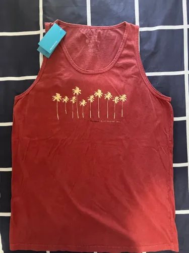 Camiseta Regata Osklen Original Nova TAM G