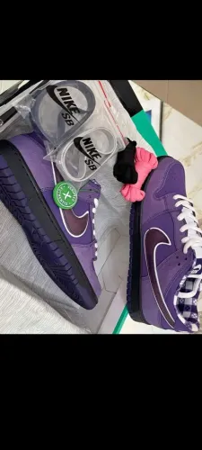 Nike SB Dunk Low Concepts Purple Lobster usado Completo
