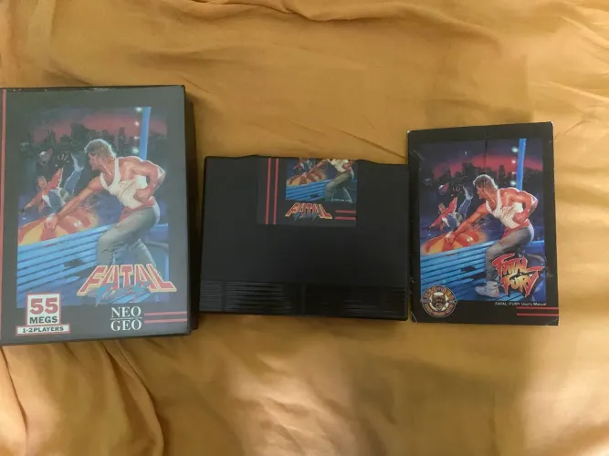 FATAL FURY NEO GEO AES COMPLETO