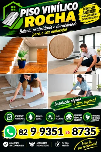 PISO VINILICO ROCHA FORROS