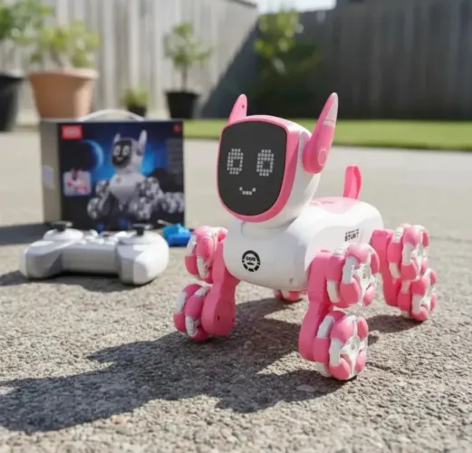 Cachorro robô de controle remoto 