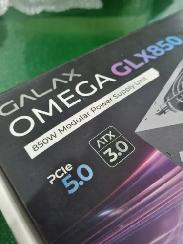 Fonte Galax OMEGA GL850 850W Gold ATX 3.0 PCIe 5.0