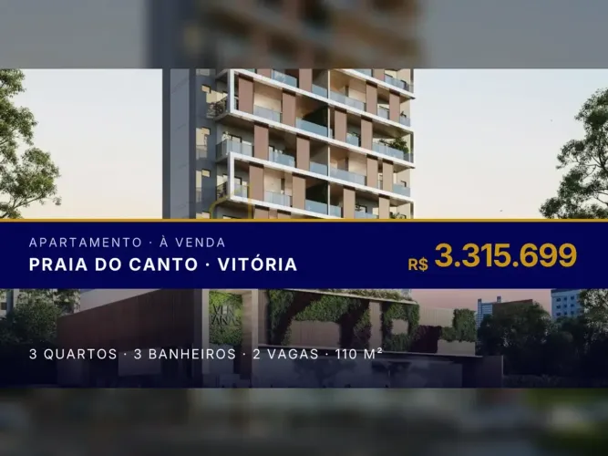 Apartamento em Praia do Canto: onde a elegância encontra a praticidade!