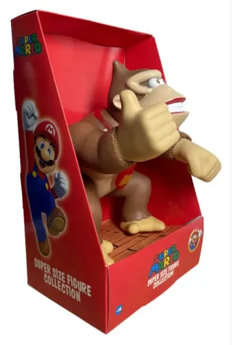 Donkey Kong Boneco Articulável 22cm Colecionável Vinil