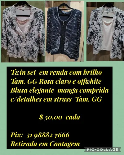 Blusas de luxo plus size