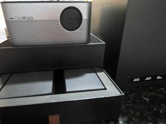 Projetor Xgimi H1, projeção 300'', compativel 2k/4k e com função 3D