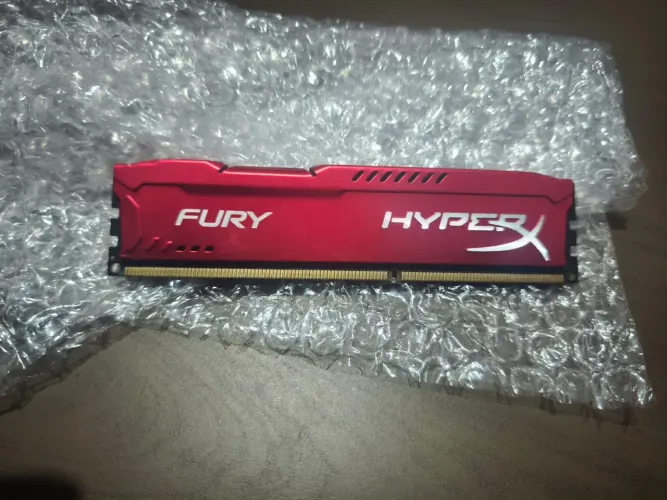 Memória RAM Fury Hyperx 8gb ddr3 1600mhz