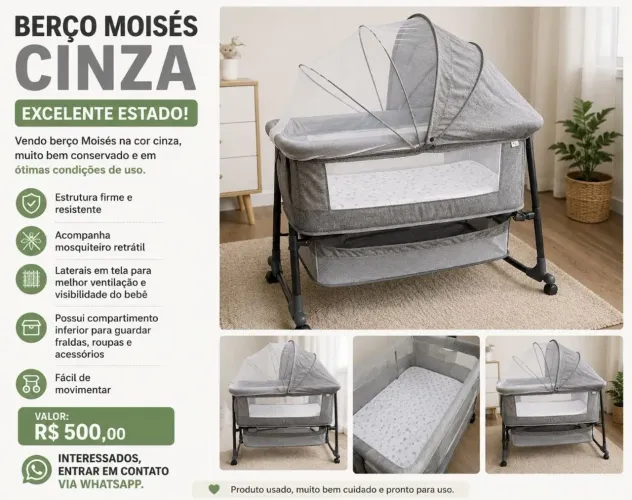 Berço Moisés