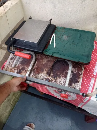 Chapa de fazer sanduíches