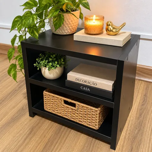 NICHO / MESA LATERAL OU MESA DE APOIO PARA CAMA