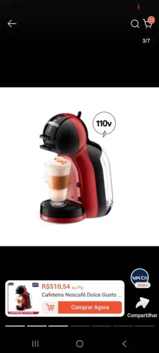 Cafeteira Dolce gusto