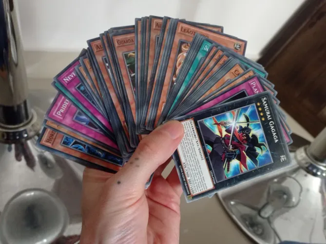 Cartas yugioh lote sortido