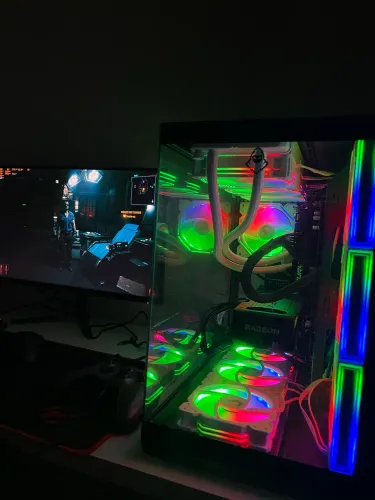 Pc Gamer completo DDR5 Com monitor e teclado