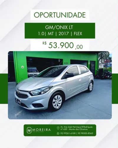 Chevrolet Onix Hatch LT 1.0 8V Flex Mec. 4P 2017