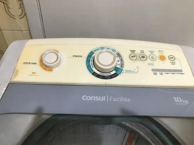 LAVADORA CONSUL FACILIT 10 KILOS.