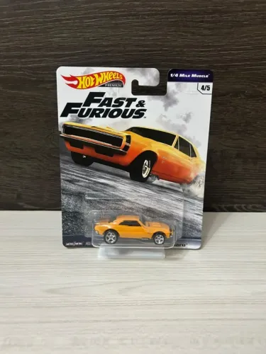 Hot Wheels Premium Camaro F&F - leia descrição
