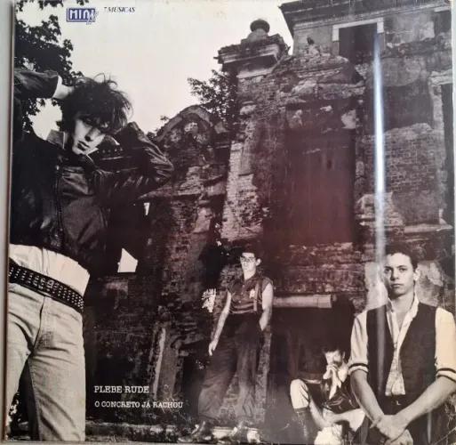 Plebe Rude O Concreto Já Rachou - Vinil