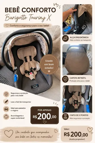 Bebê Conforto Burigotto