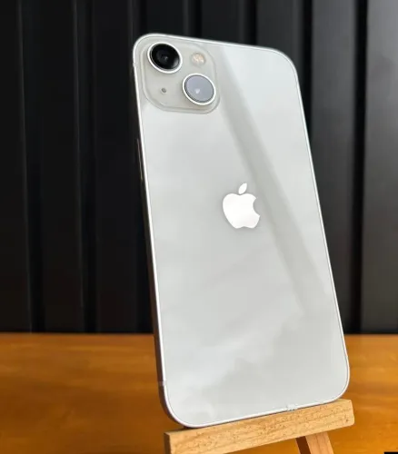 Celular iPhone 13 Branco 128GB Bateria 100% ( S/caixa )Loja física  procedência e garantia