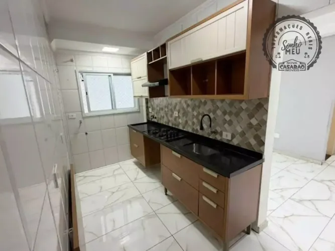 Apartamento Mobiliado com Vista para o Mar na Vila Mirim Praia Grande