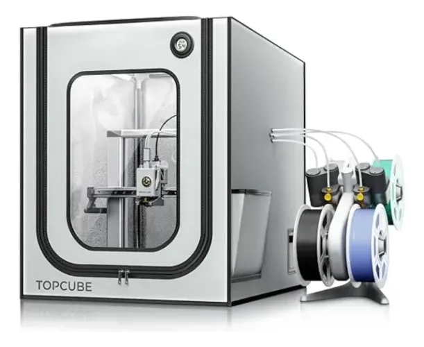 Gabinete para fechar impressora 3D Bambulab A1 - topcub