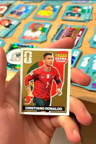 Figurinha Legend CR7 Ouro copa 2026