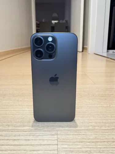 iPhone 15 pro max black - 256gb - 91% bateria - zerado