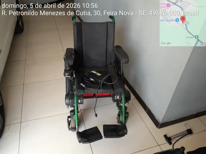 Vendo cadeira de rodas motorizada 