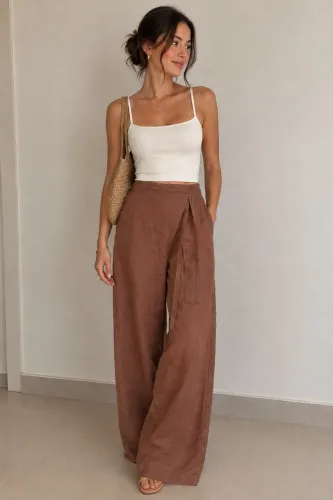 Calça pantalona
