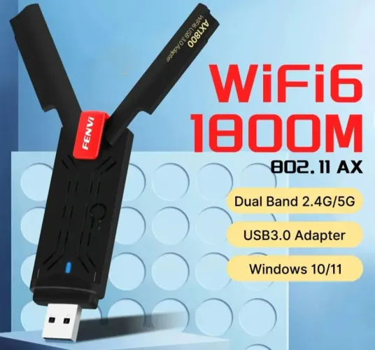 Adaptador WI-FI AX1800 USB